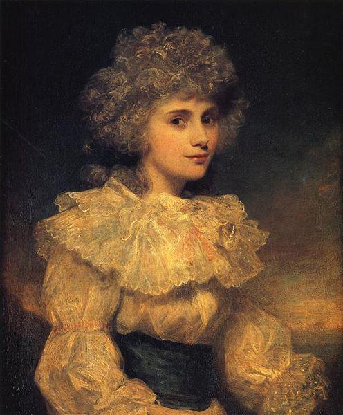 Sir Joshua Reynolds Portrait of Lady Elizabeth Foster Sweden oil painting art